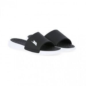 Trespass Slide Mens Cushioned Sandal / Black/White